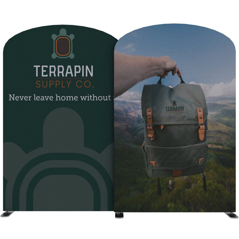 EZ Tube® Connect 10FT Kit H (5'X5') — Double Sided Graphic Only